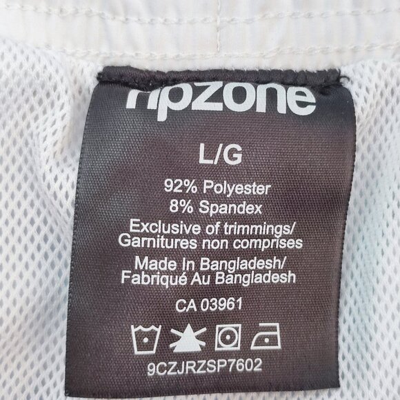 Ripzone swim / board short men's size L tropical design pockets mesh insert - Picture 5 of 11